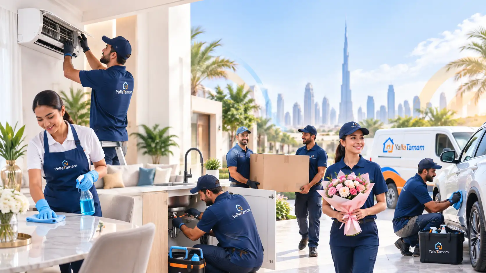 YallaTamam home and everyday services in Dubai