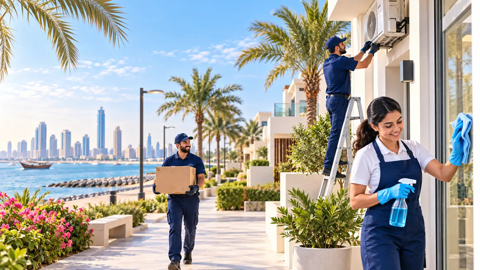 YallaTamam home services for homes and apartments in Ajman